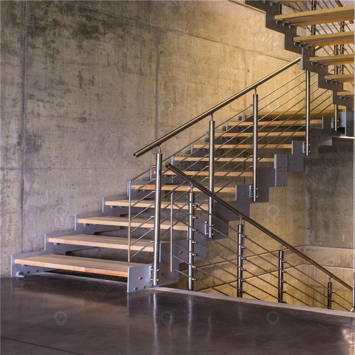 Hot Sale Professional Cheap Modern Style Balcony Staircase Stainless Steel Interior Outdoor Rod Bar Railing