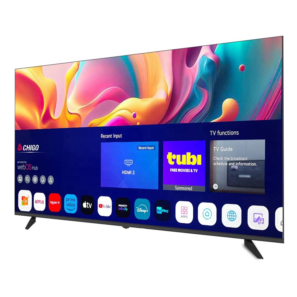 Телевизор Smart TV 70 дюймов 4K QLED WebOS безрамочный домашний кинотеатр