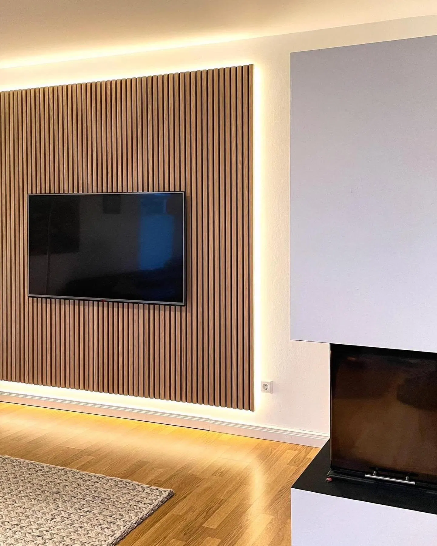 Soundproof Fire Retardant Wood Veneer Wood Fiber Acoustic Wall Panel