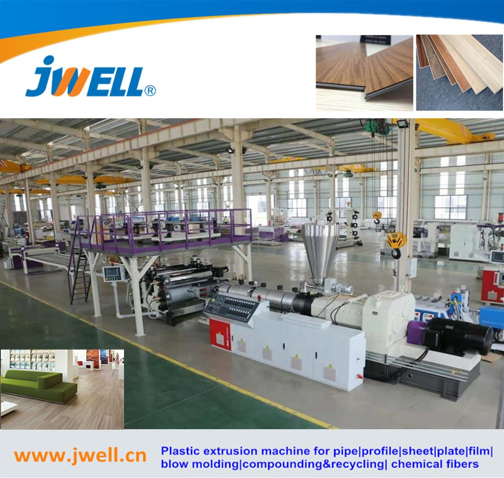 Spc Stone-Plastic Environmental Floor Extrusion Line