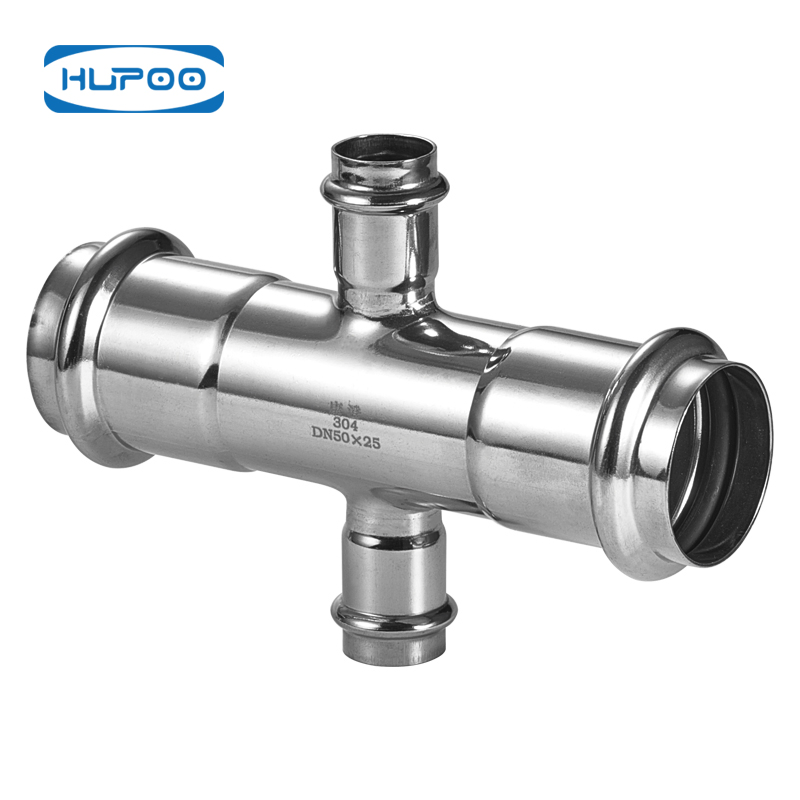 Stainless Steel Pipe Fitting Cross Tee