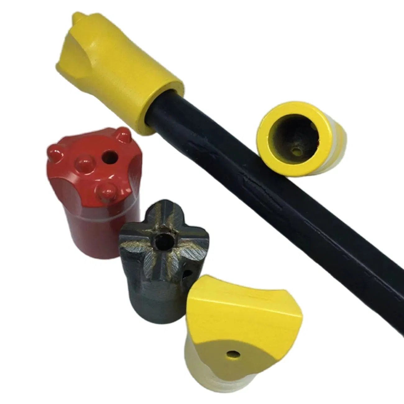 Tapered Rock Drill Steel Rod Compatible with H29*108 Hex 29mm Thread Button Bits