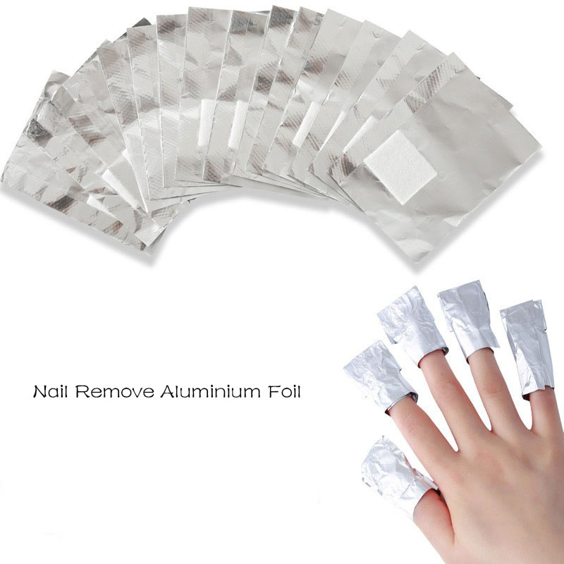 Premium Aluminium Foil Nail Wraps Remover with Lint-Free Pads for Easy Use