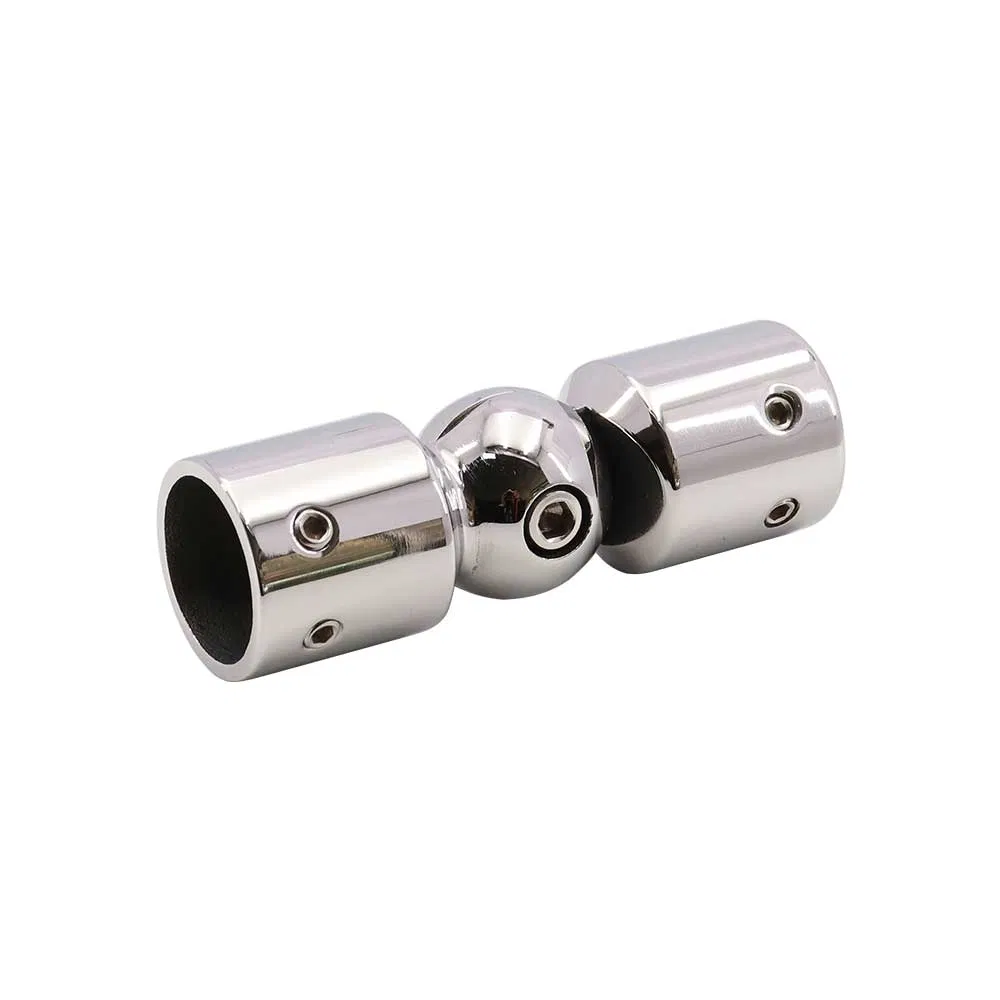 Premium Round Steel Tube Connectors for Elegant Shower Rooms