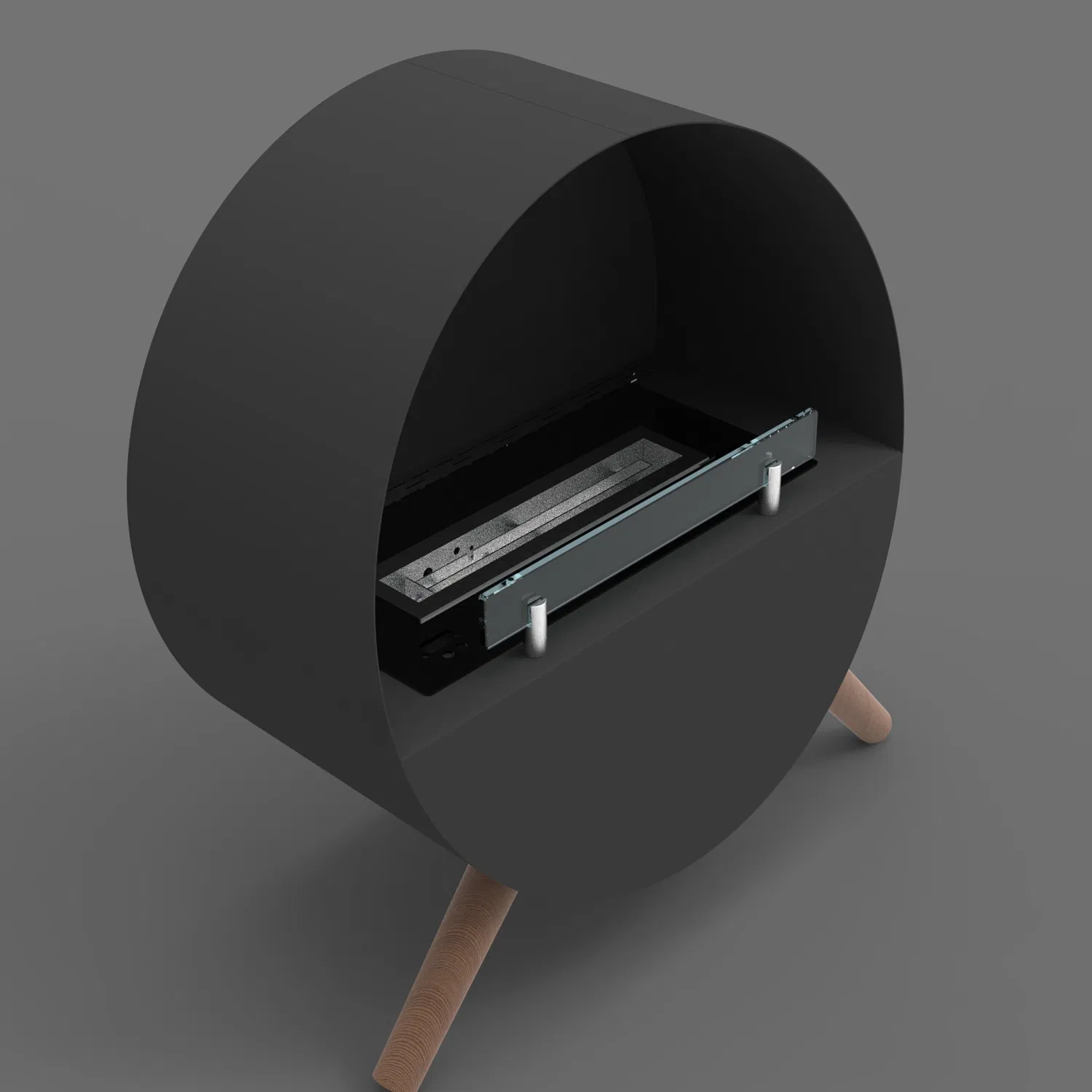 Diameter 65 Cm Small Size Mini Bio Ethanol Fireplace Intelligent Ethanol Burners
