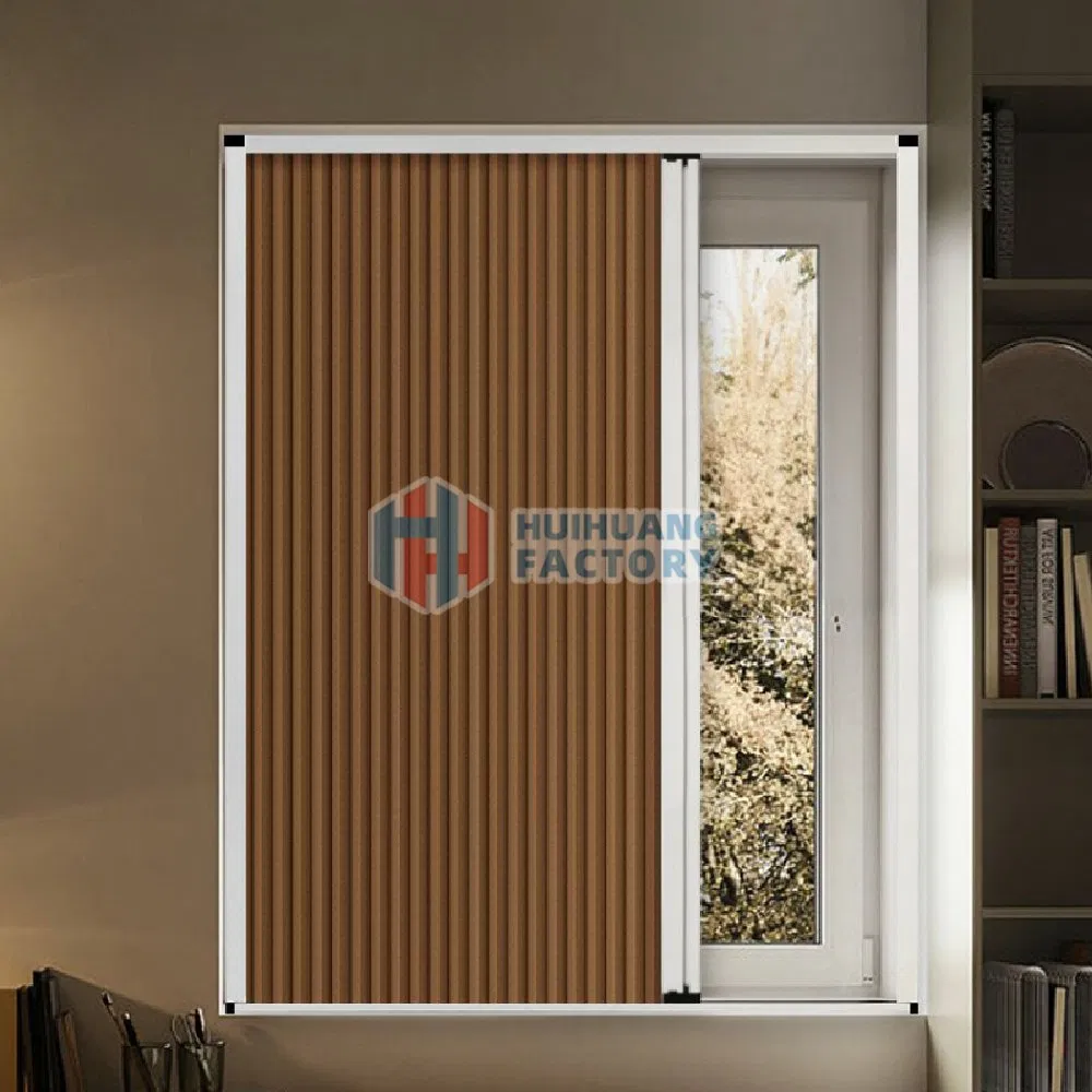 Window Honeycomb Blind Fabric Full Blackout Non-Woven with Aluminum Frame