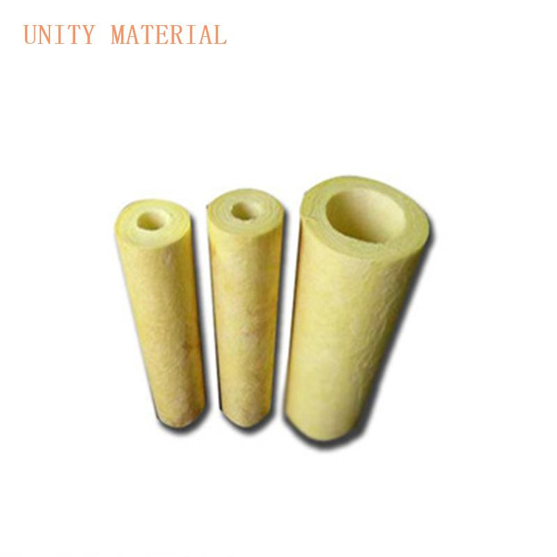 Fire Retardant Insulation Rock Wool Basalt Wool Steam Tube for Hot Water Pipelines