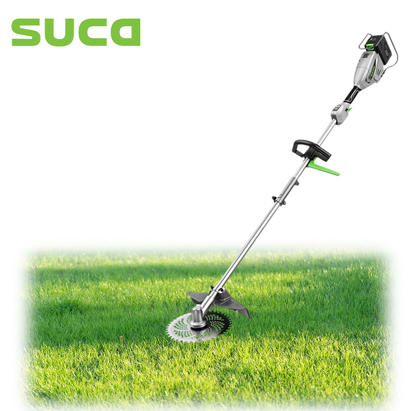 Suca High Quality Battery Grass Trimmer Electric Brush Cutter Cordless String Trimmer Weed Trimmer Garden Tool