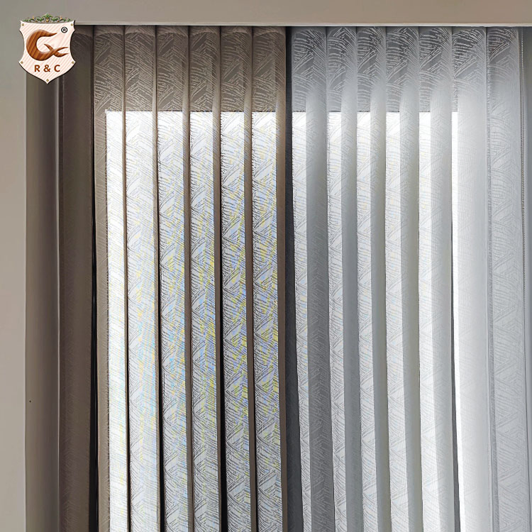 Wholesale Motorized Vertical Sheer Blinds Window Shade Smart Dreamlike Curtain
