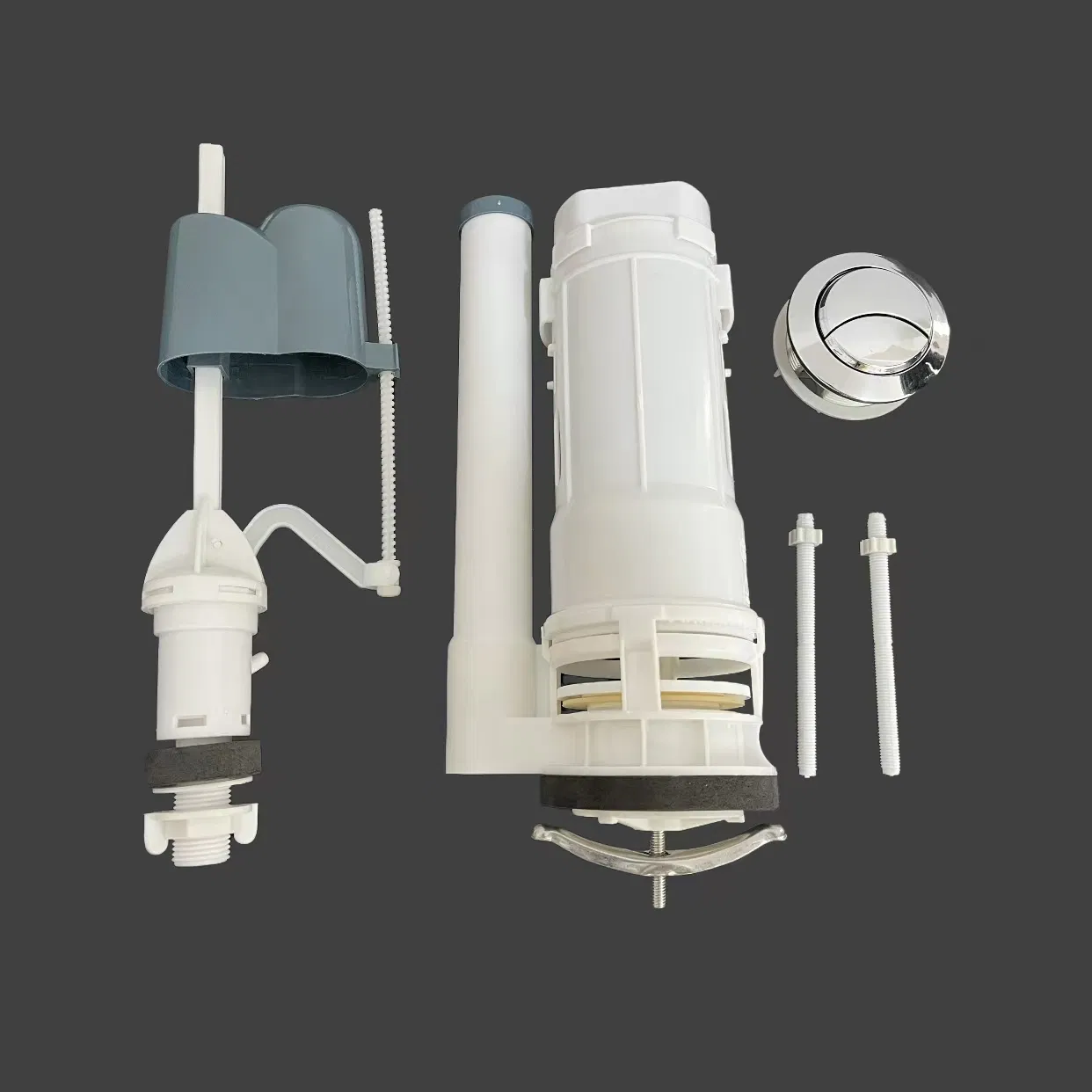 Sairi Economic Dual Flush Toilet Valve Inlet Valve Bathroom Accessories for Toilet Tank