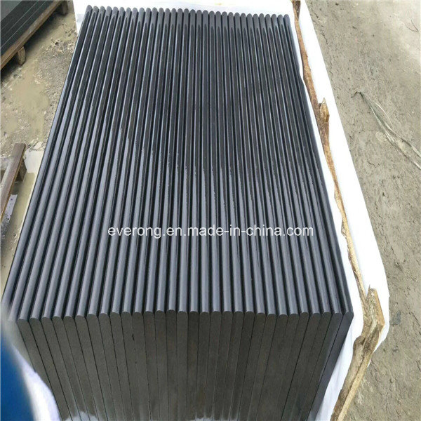 Hainan Grey/ Black Basalt Anti Slip Floor Tiles for Outdoor Paving