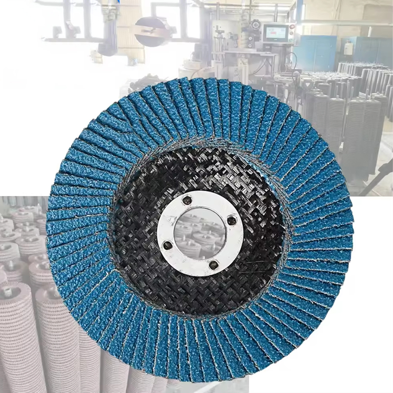 Customized Plastic Backing Flap Wheel Grinding Disc 100mm