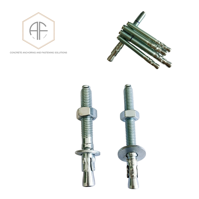 Анкер клиновой M10 оцинкованный синий для бетона