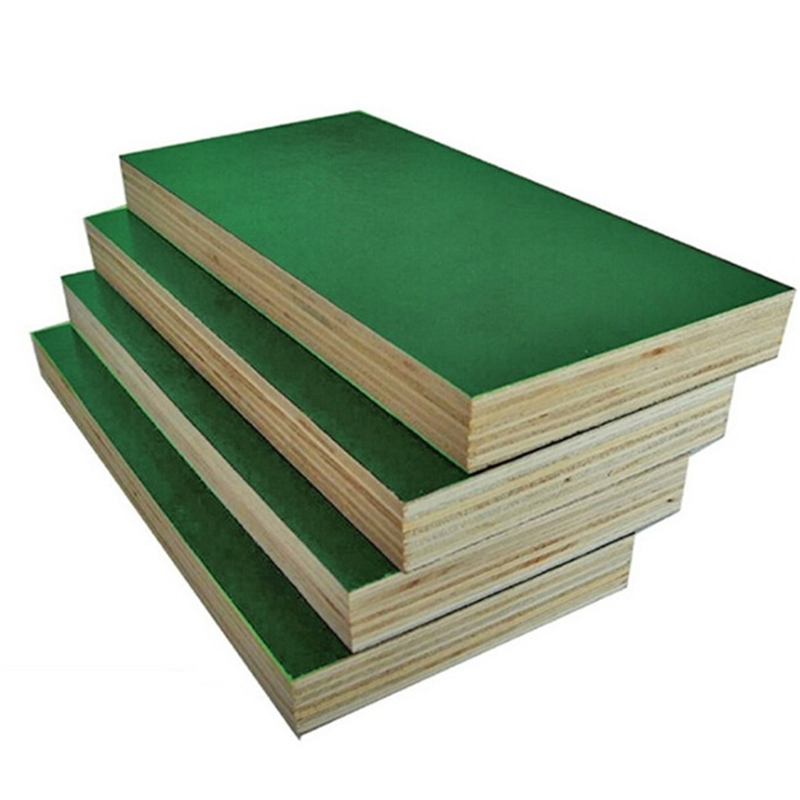 4*8 Formwork Plywood Green PP Plastic Hardwood Core Plywood PVC Film Faced Plywood