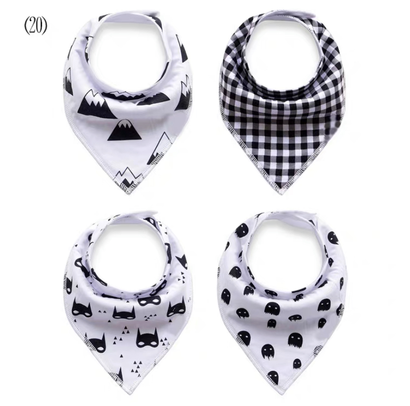 Factory Custom Price Bamboo Multiple Colors to Choose From Baby Bibs