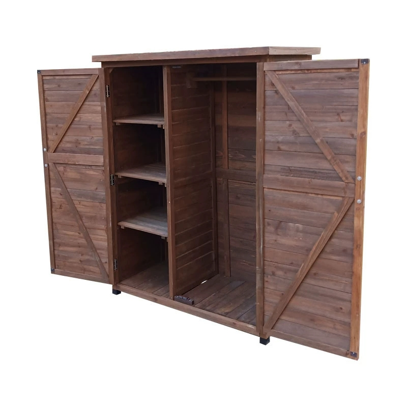 Weatherproof Garden Storage Shed Featuring Durable Adjustable Shelves