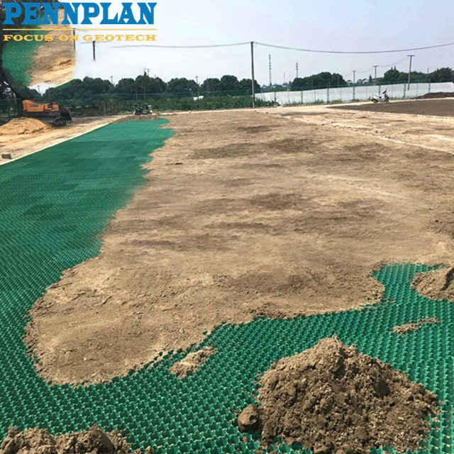 Construction Material Plastic Paver Grid Flooring Tile Used in Road Foundation