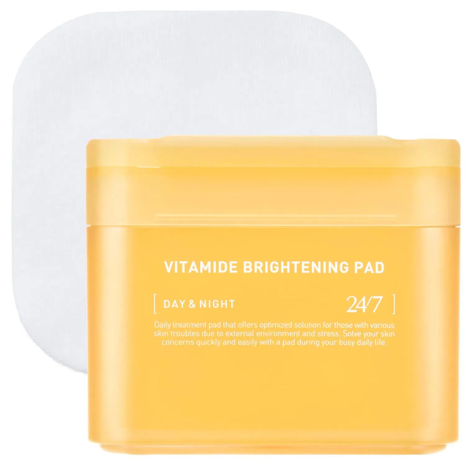 Korean Skin Care Aha Lactic Acid BHA Salicylic Acid Cleaning Face Facial Toner Cleaning Cotton Pads for Exfoliation and Pore