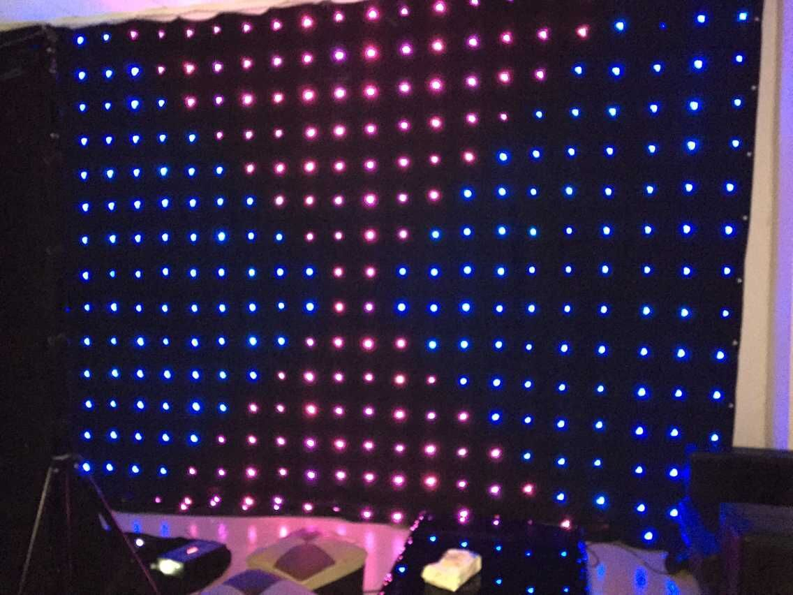 P10cm LED RGB 3in1 Vision Curtain