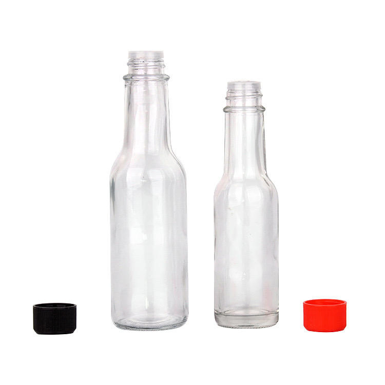 Hot Sauce Woozy Glass Bottle with Cap 90ml 150ml 250ml Good Price