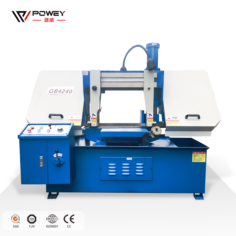 Ленточная пила по металлу полуавтоматическая универсальная GB-4240