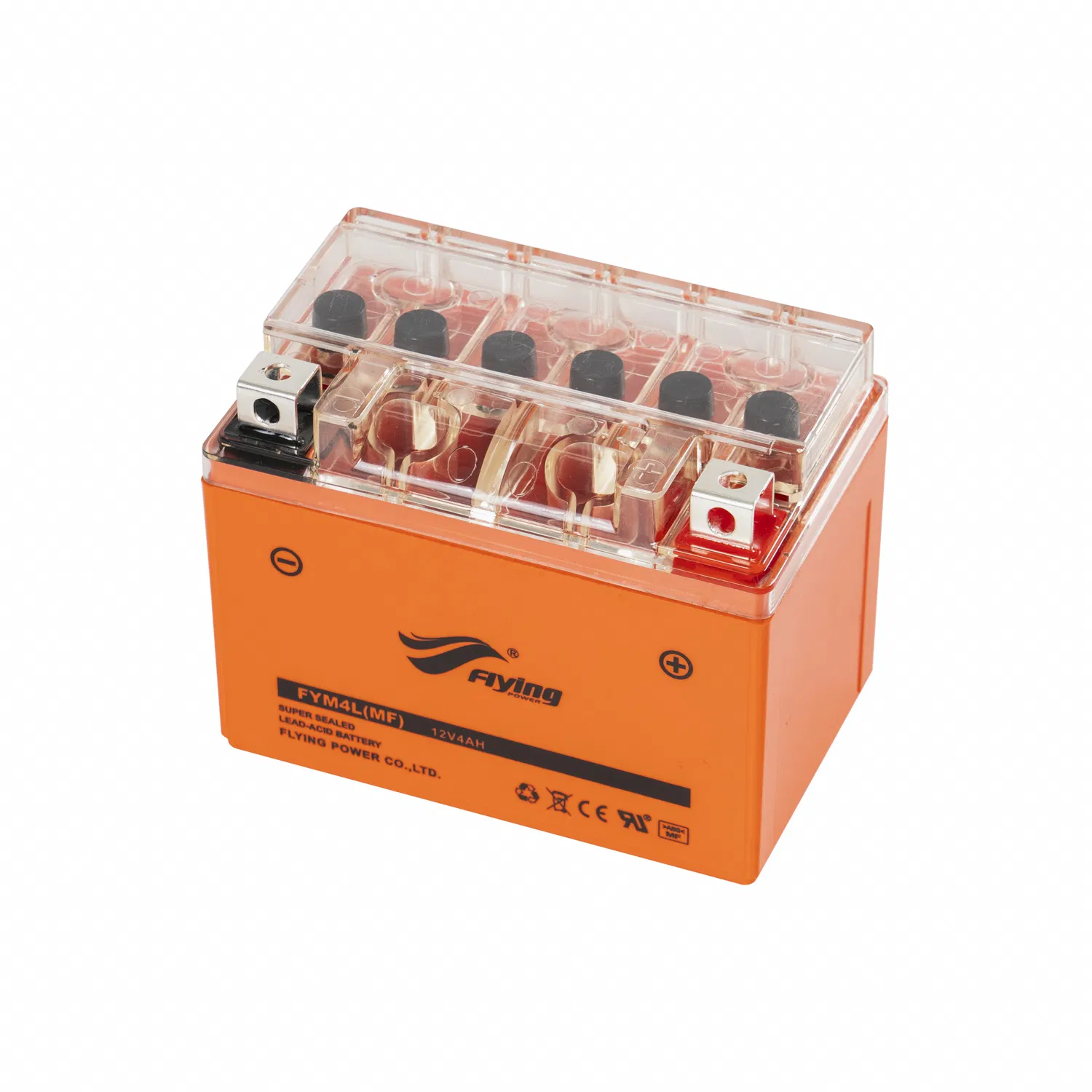 12V 4Ah 113x69x86mm Maintenance-Free Motorcycle Battery