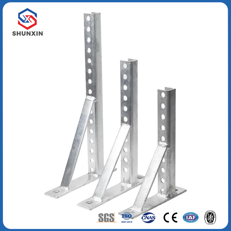 Premium Four-Hole Triangle Solar Carport Mounting System Set