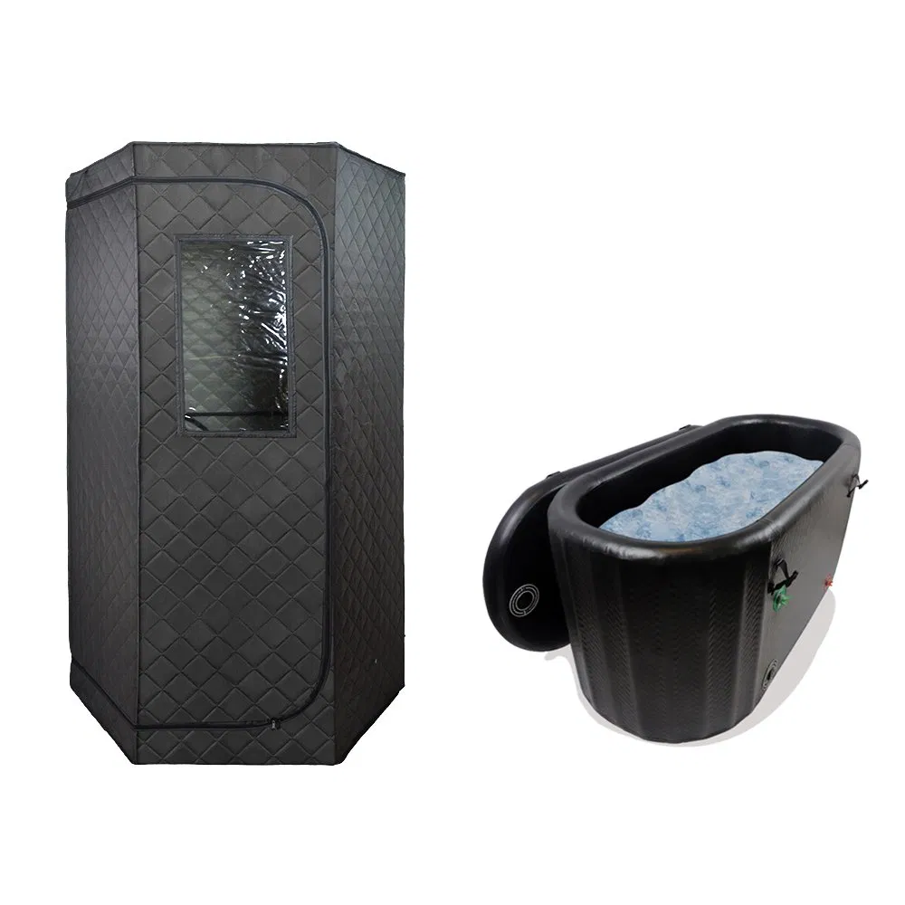 Raysen Wet Sauna Tent 3.6L Steam Sauna Hexagon Portable Sauna Room