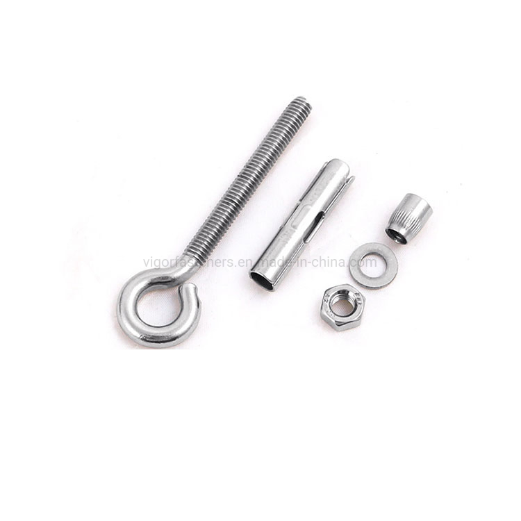 Stainless Steel Eye Bolt Sleeve Anchor Expansion Screws for Wall Concrete