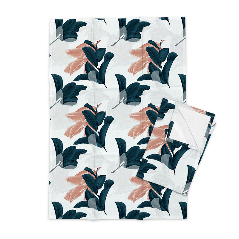 Custom Design Cotton Kitchen Flour Sack Tea Towel