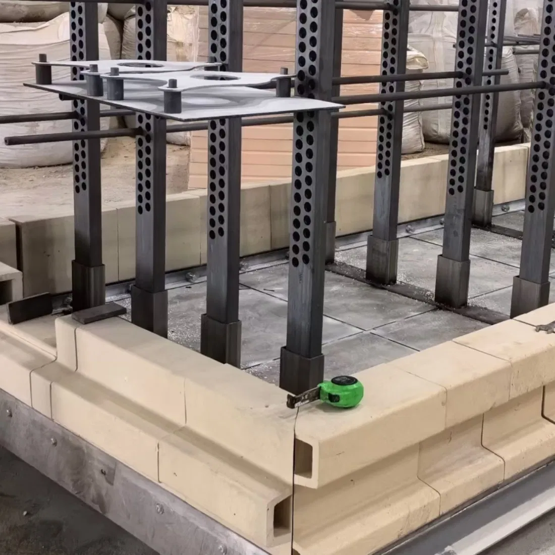 Прочная керамическая оснастка для печей из карбида кремния