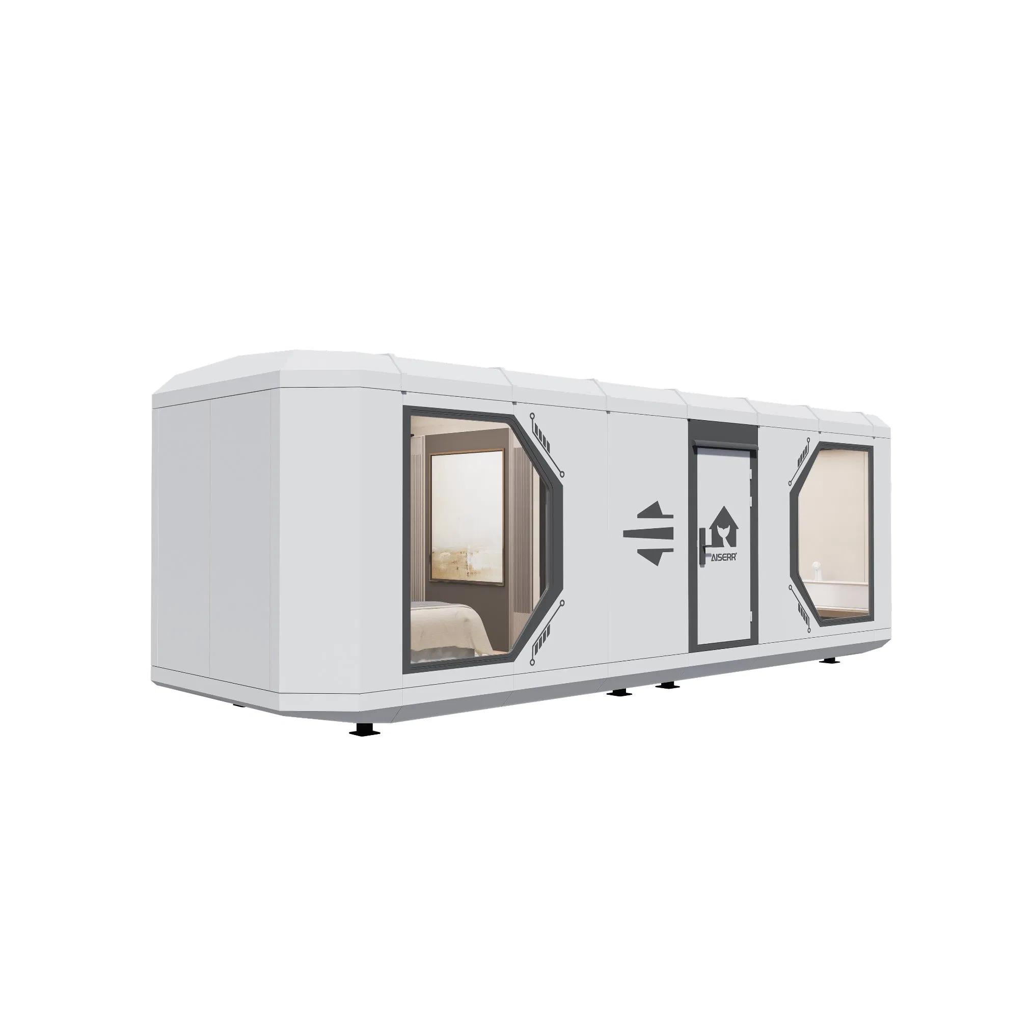 Tiny Modular Movable House for Resort Homestays with Space for Two People