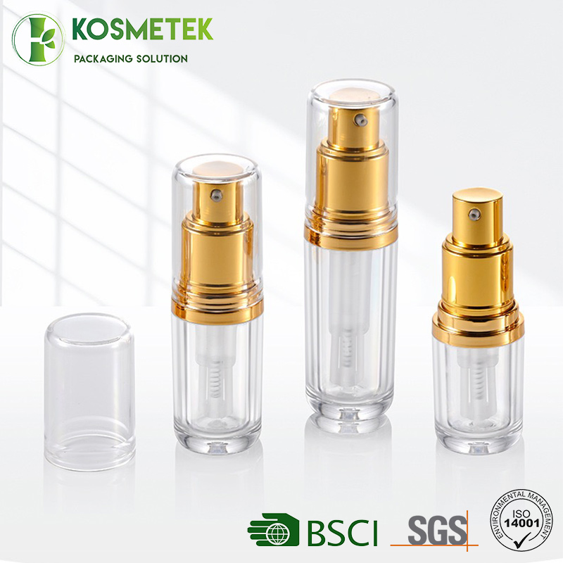 Mini Travel Plastic Powder Spray Pump Sprayer Head Dispensing Bottle