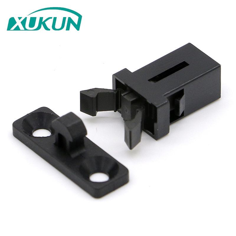 Xk812 Door Lock Collision Small Gate Mini Press Door Lock Catch