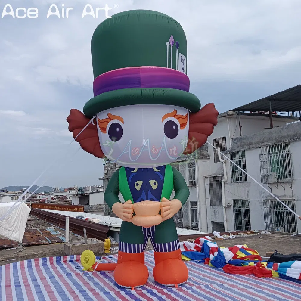 Giant Inflatable Mad Hatter Mascot, Alice in Wonderland Themed Event Inflatable Model