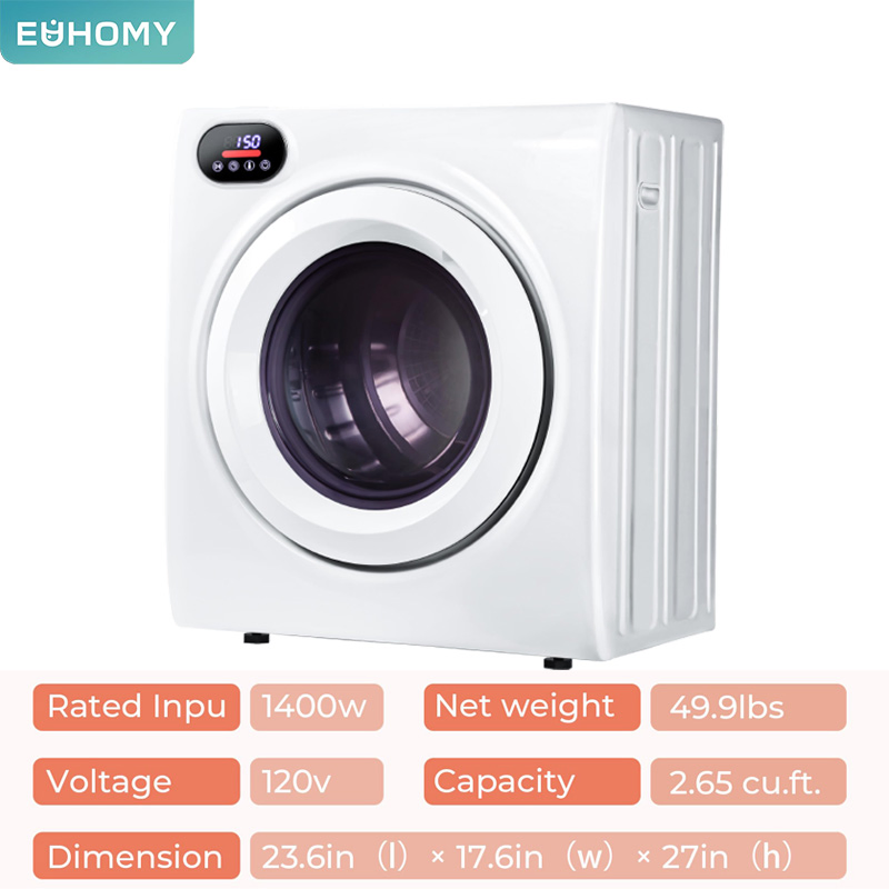Durable 1400 Watts Compact Laundry Dryer for Everyday Use
