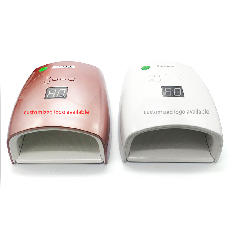 New Gel Nail Polish Wireless Nail Dryer Curing Lamp Auto Sensor LED Digital Display 48W Cordless LED UV Nail Lamps