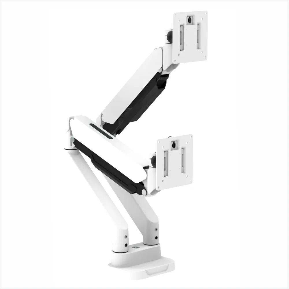 Кронштейн для двух мониторов с подъемным механизмом