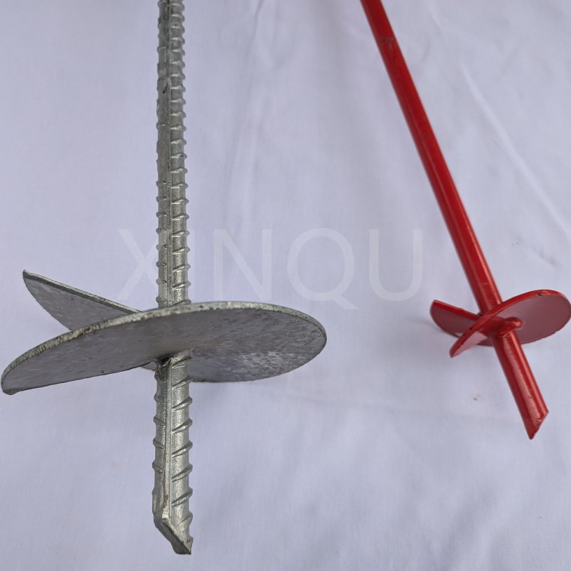 Винтовой анкер 760 мм с оцинковкой для грунта