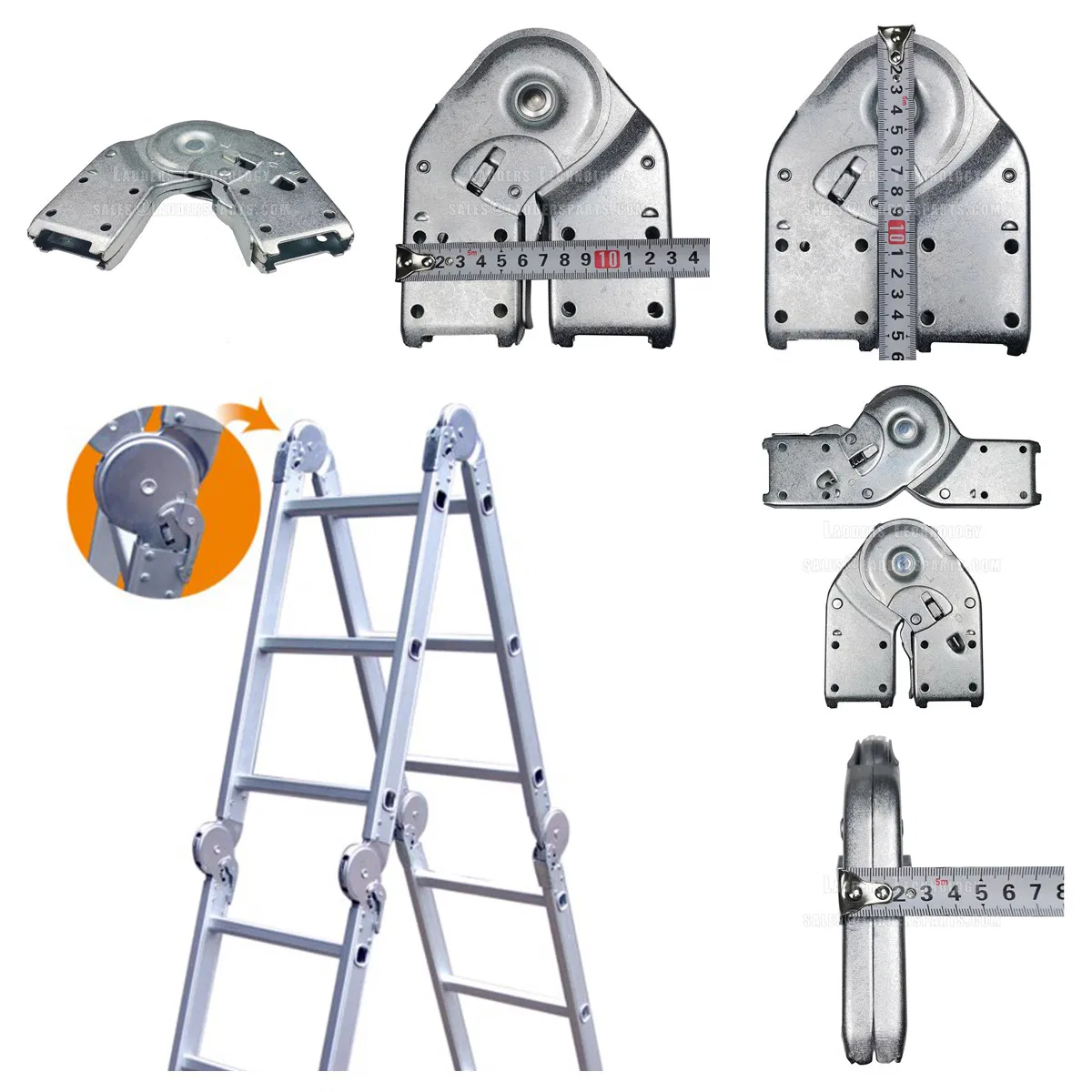 Aluminum Multi-Purpose Ladder with Small Hinge 60*22.5mm