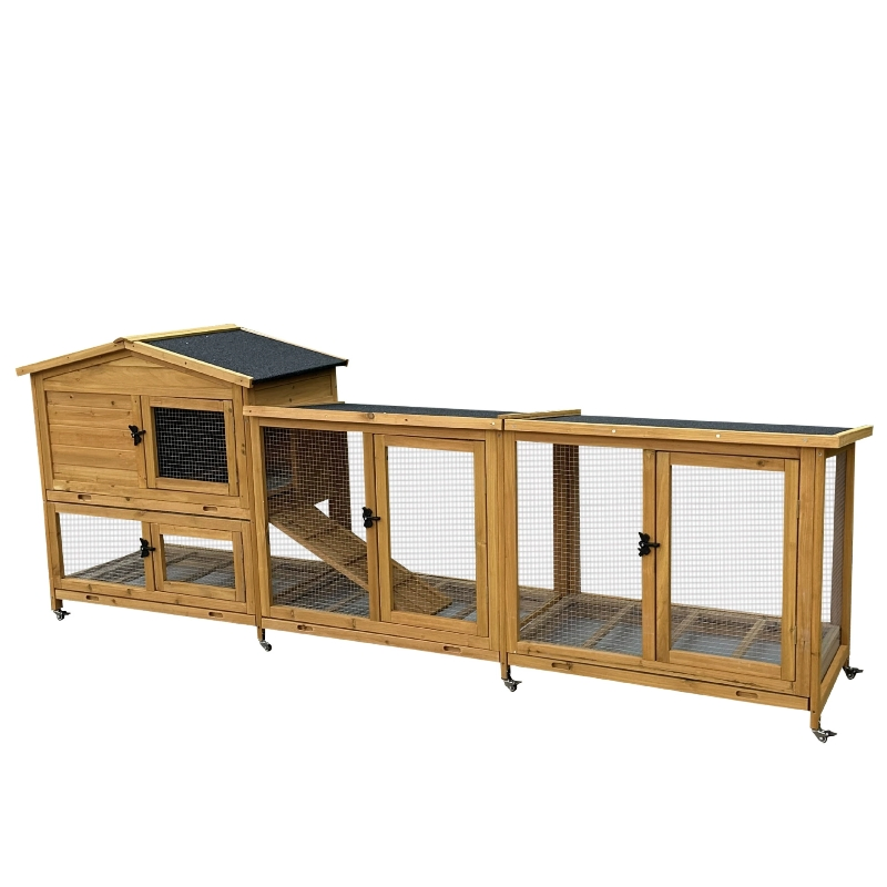 Large Outdoor Chicken Coops Rabbit Hutches and Pet Cages Suitable for Outdoor Use