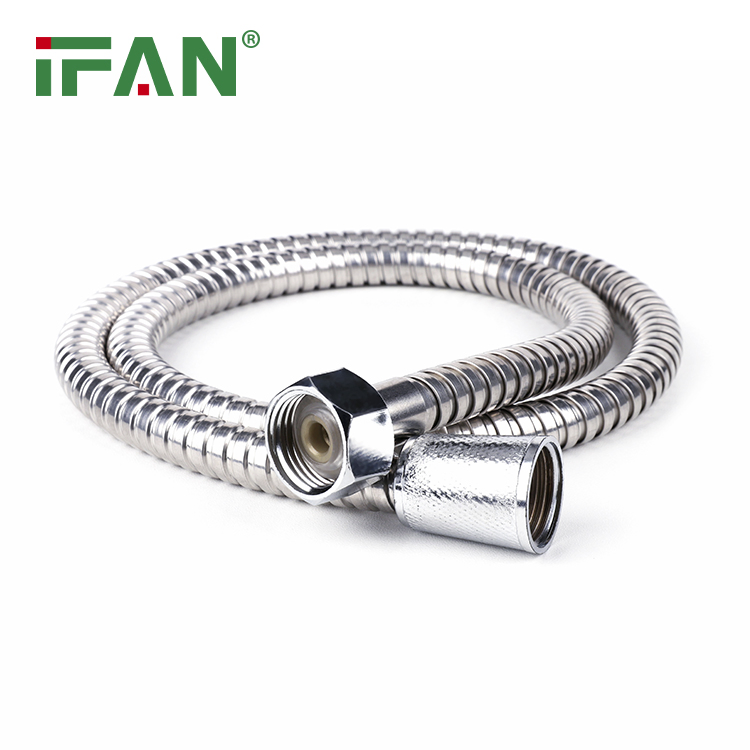Ifan High Quality Stainless Steel Flexible Hose Bathroom Ss Corrugated Shower Hose