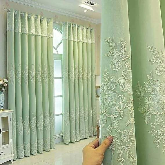 Living Room Gray Blackout Curtain Fabric Curtain Ningbo Mysure Home Customized Finished Curtains