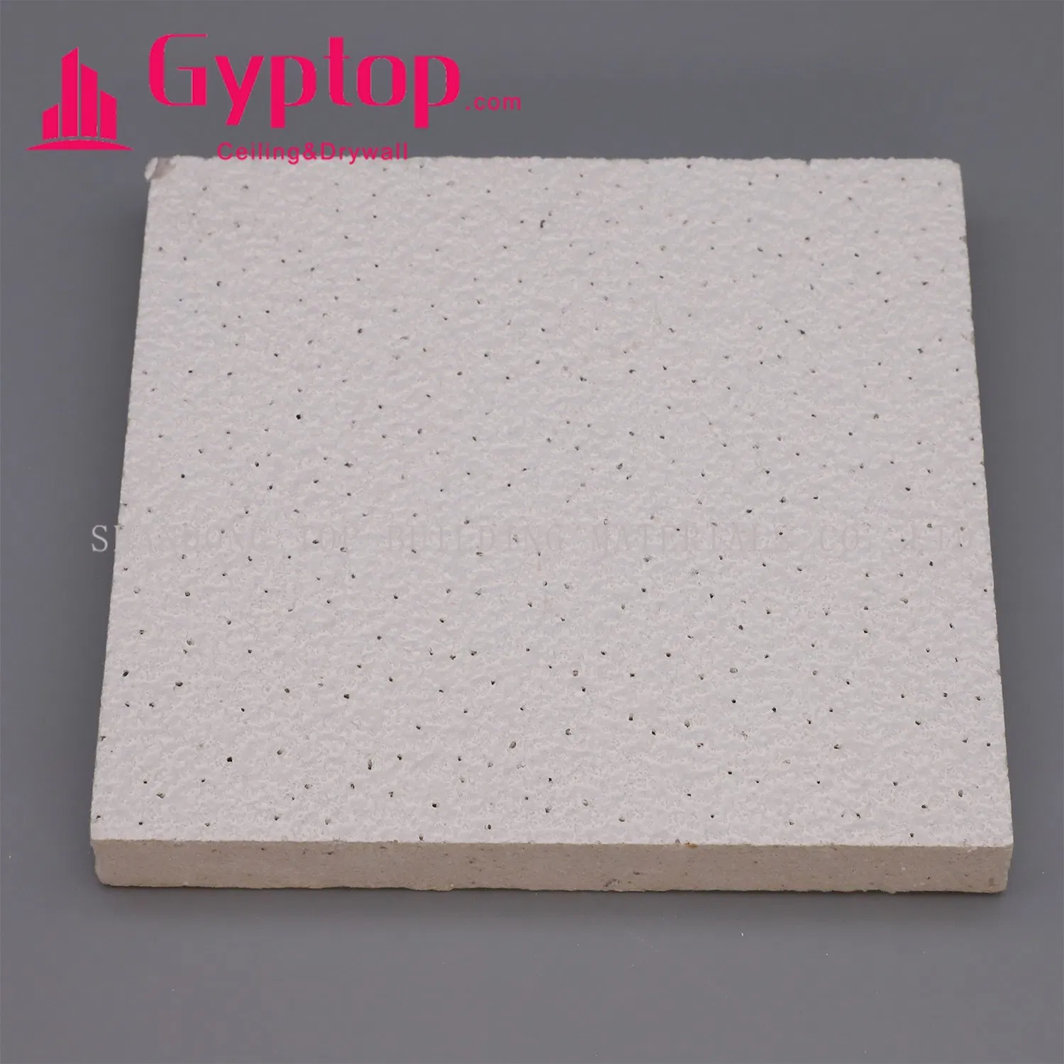 Fiberglass Acoustic Ceiling Tiles Square Edge Mineral Fiber Board