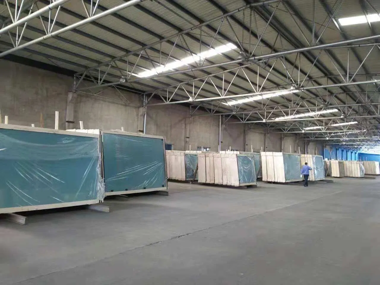 5/5.5/6mm Ford Blue Reflective Float Glass of 3300X2140mm