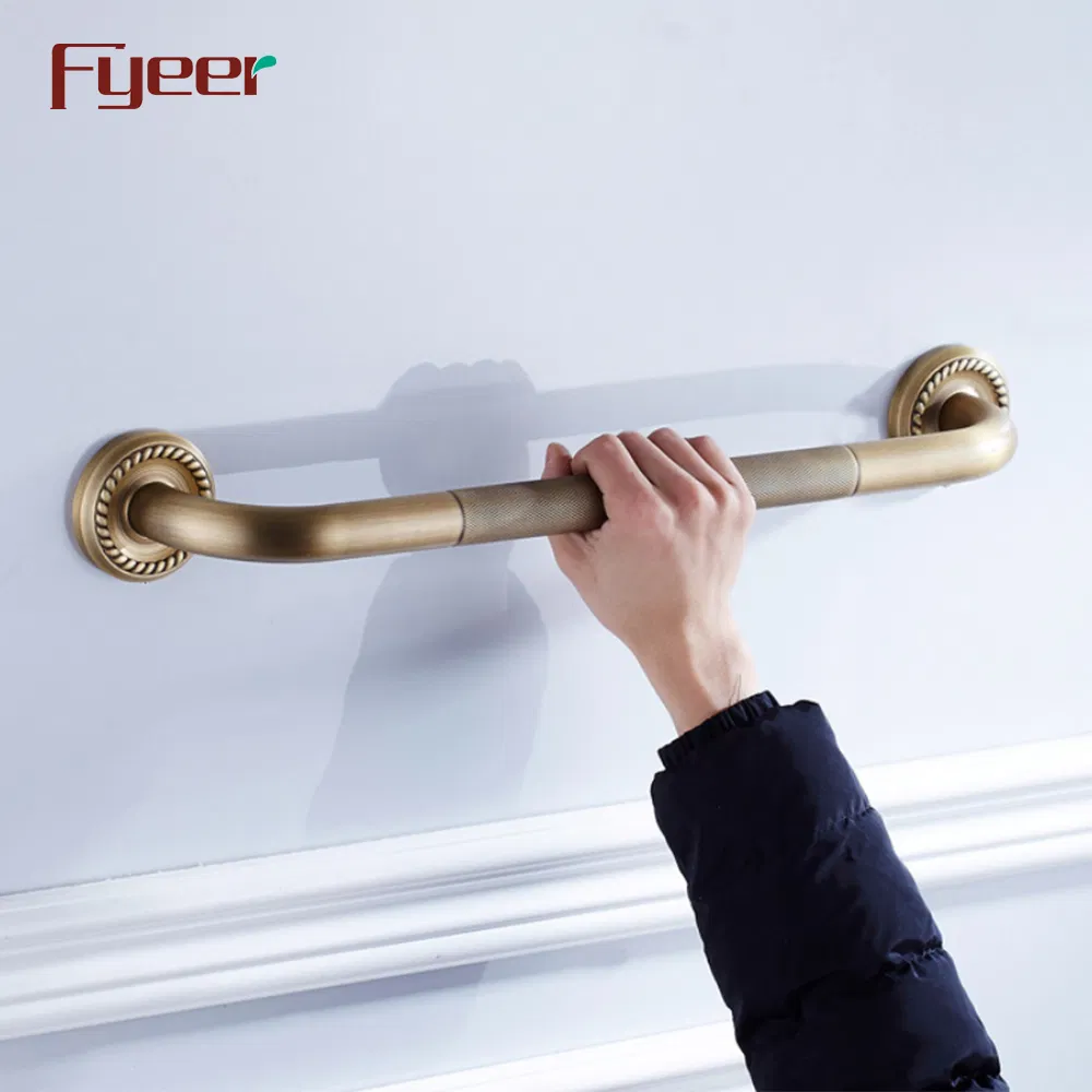 Поручень для ванной Fyeer Antique Brass