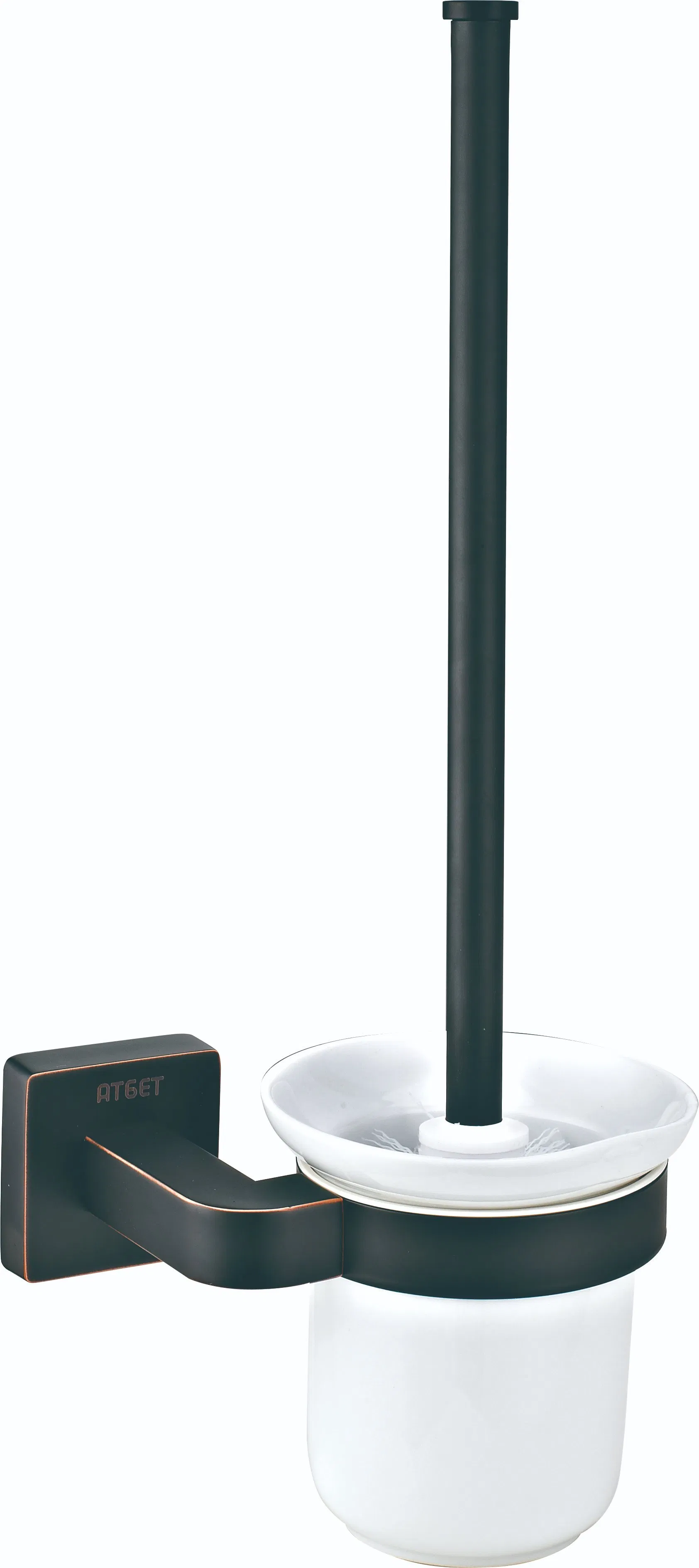 Держатель для туалетного ёршика бронза, нержавеющая сталь