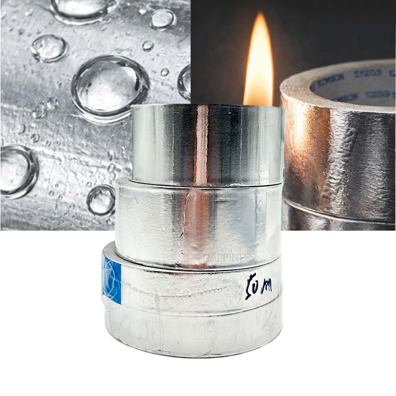 Reinforced Waterproof Aluminum Foil Tape with High Adhesion for Outdoor Sealing