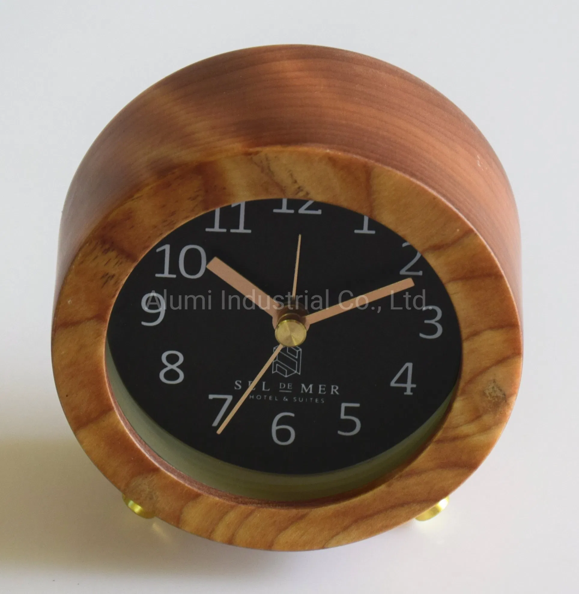 Wooden Clock Table Alarm Clock
