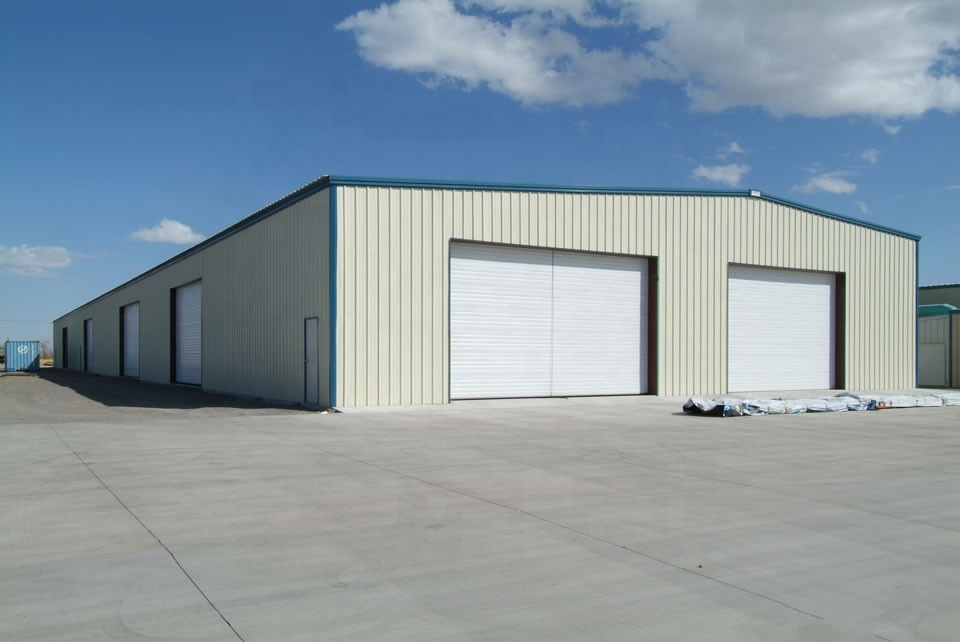 Easy Installation Customized Construction Portal Prefab/Prefabricated Steel Frame Storage Metal Shed